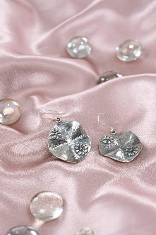 Phool danglers (Wobly Flower Earrings)